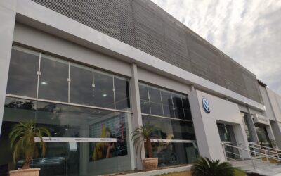 Fiscalização das obras de retrofit da concessionária Volkswagen Nogueira Lins em Araçatuba/SP